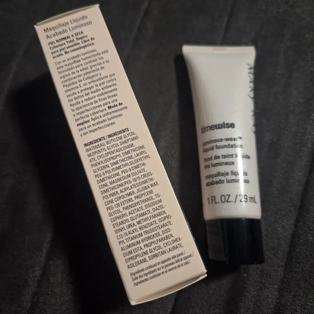 Mary Kay TimeWise Luminous-Wear Liquid Foundation BRONZE 1 #038713 NOS discont.